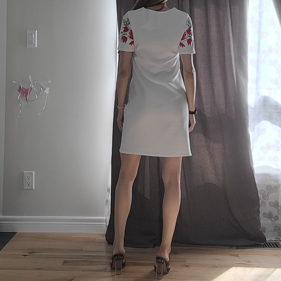 Boohoo white mini shirt dress - Picture 4 of 12